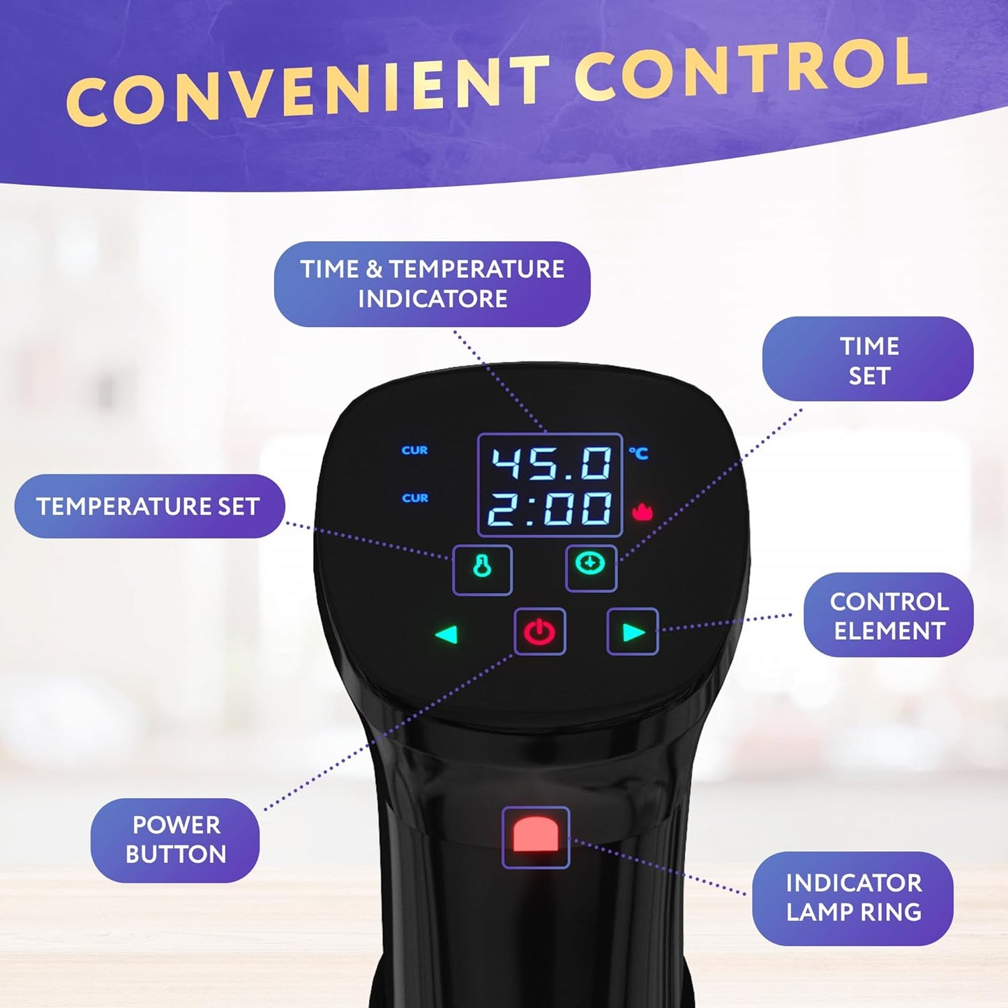 Smart Avantage™ Gourmet Temp  –  Precision Cooker